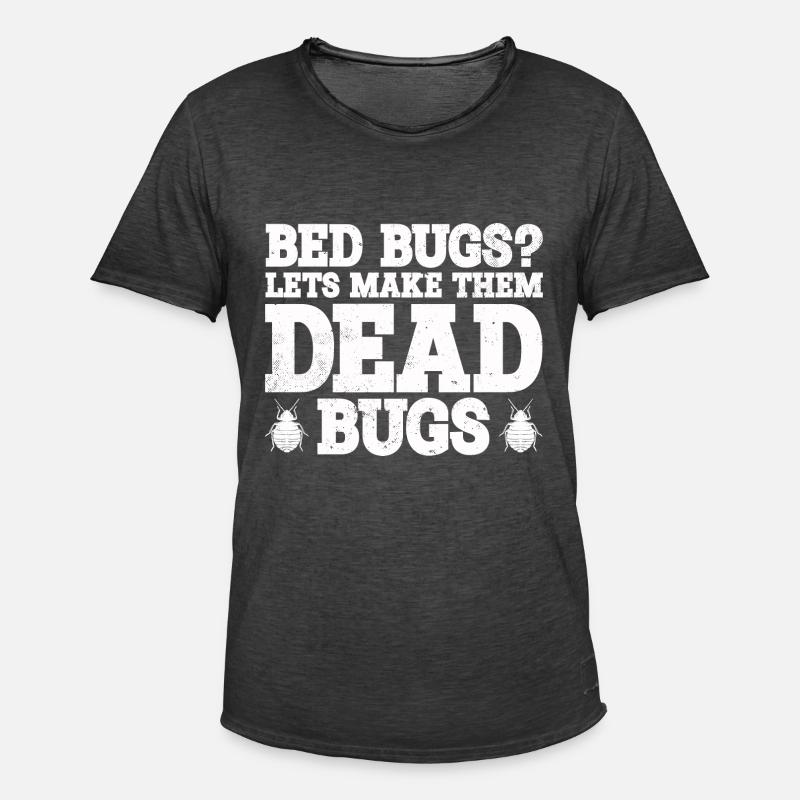 Schädlingsbekämpfung - Männer Vintage T-Shirt - Vintage Schwarz
