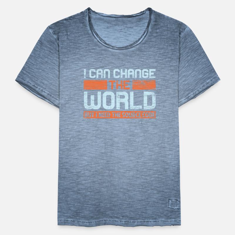 Programming Nerd Computer Science Men's Vintage T-Shirt