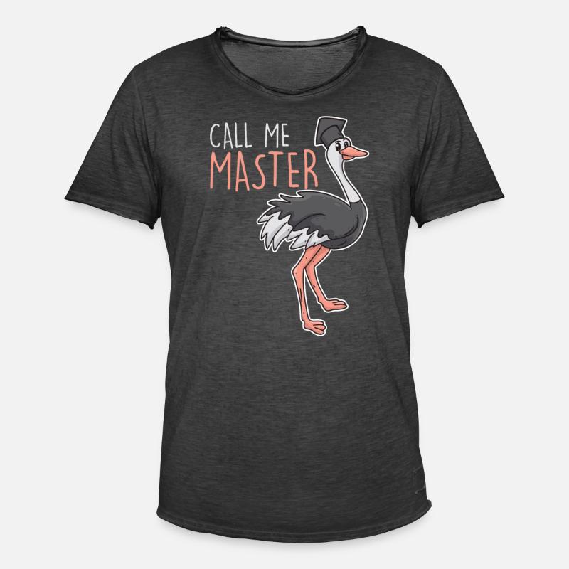 Master Absolvent 2022 Master Abschluss - Männer Vintage T-Shirt - Vintage Schwarz