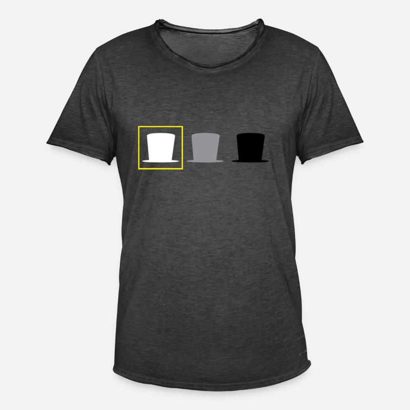 Hacker Cyber Security Pentester Hacker - Men's Vintage T-Shirt - washed black