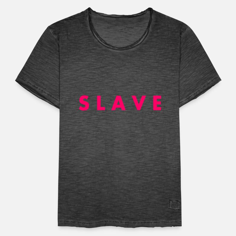 Slave T-shirt vintage Homme