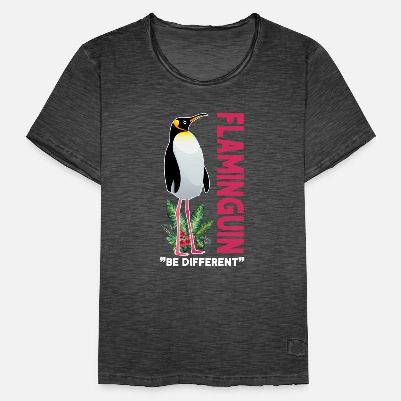 Flaminguin Sois Anders Be Different Cadeau T-shirt vintage Homme