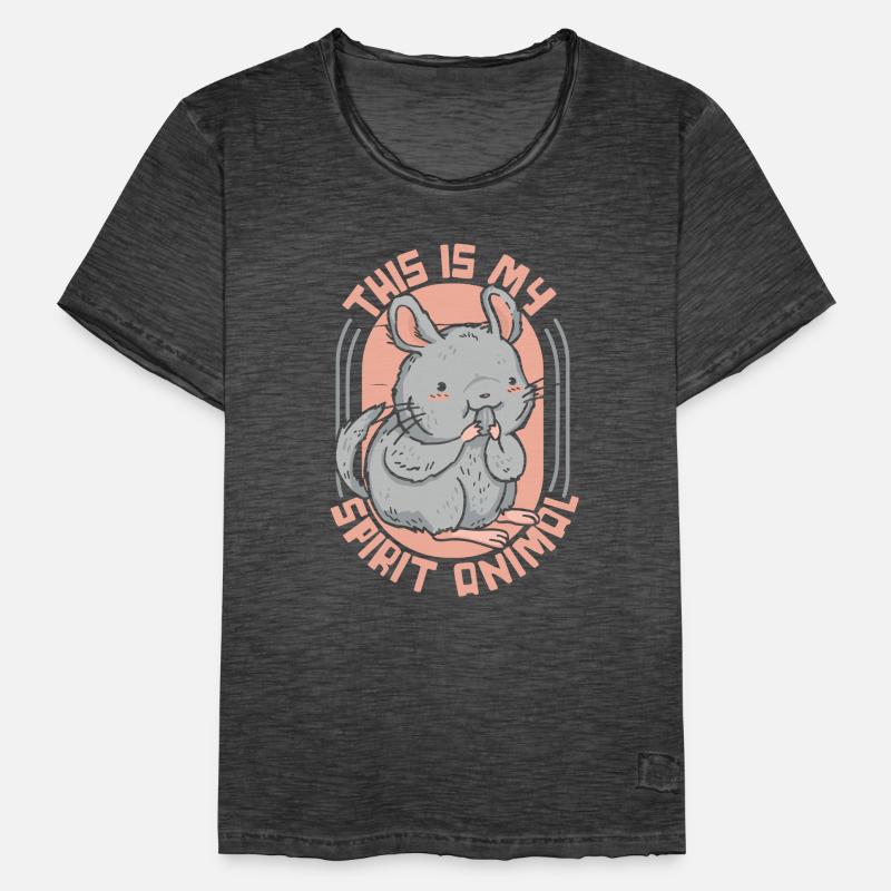 C’est mon animal à queue courte longue queue T-shirt vintage Homme