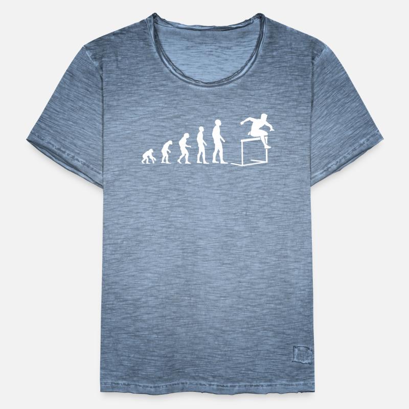 Evolution Obstacle Course Sport Evolutionary Men's Vintage T-Shirt