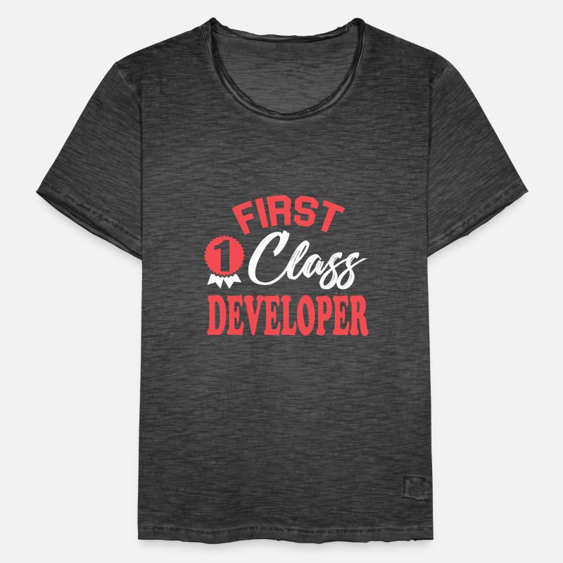 First-class developer Men's Vintage T-Shirt