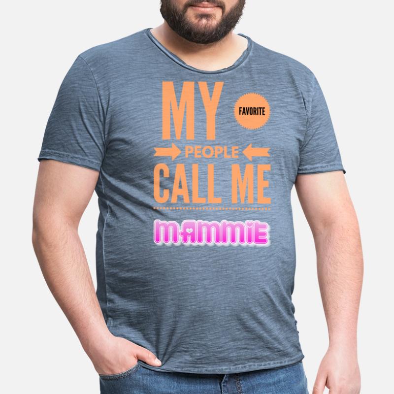 Mama Mutter Mama Mutter Mutter Mutter Mutter Mutter Männer Vintage T-Shirt