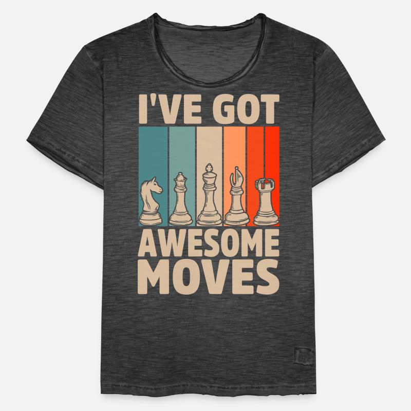 Chess gift idea for chess players Checkmate Men's Vintage T-Shirt