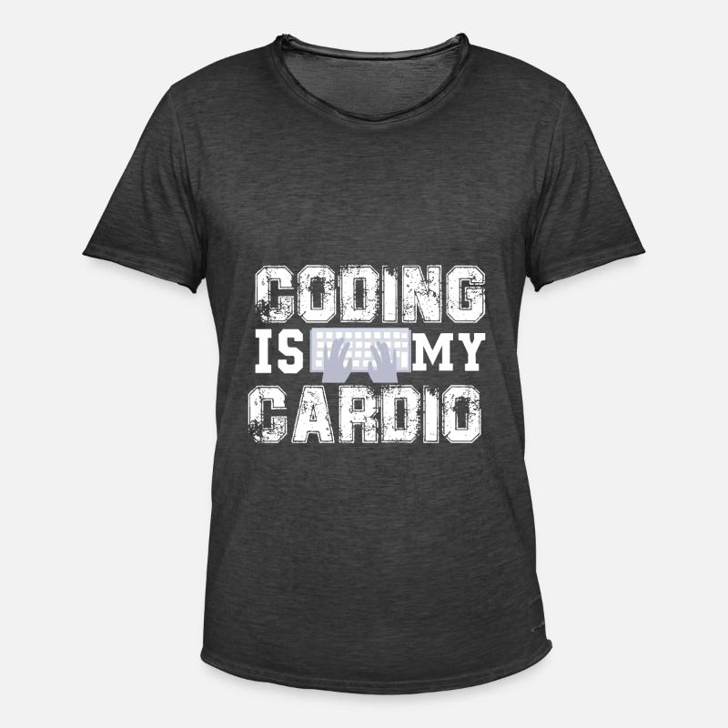 Programmierer - Männer Vintage T-Shirt - Vintage Schwarz