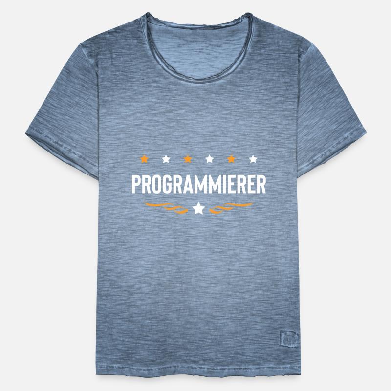Programmierer Beruf Männer Vintage T-Shirt
