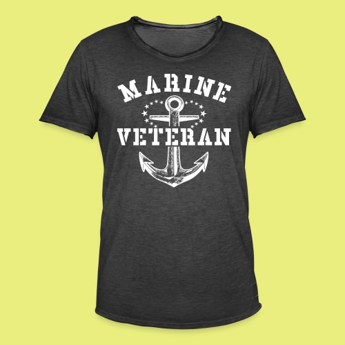 Marine Veteran - Männer Vintage T-Shirt