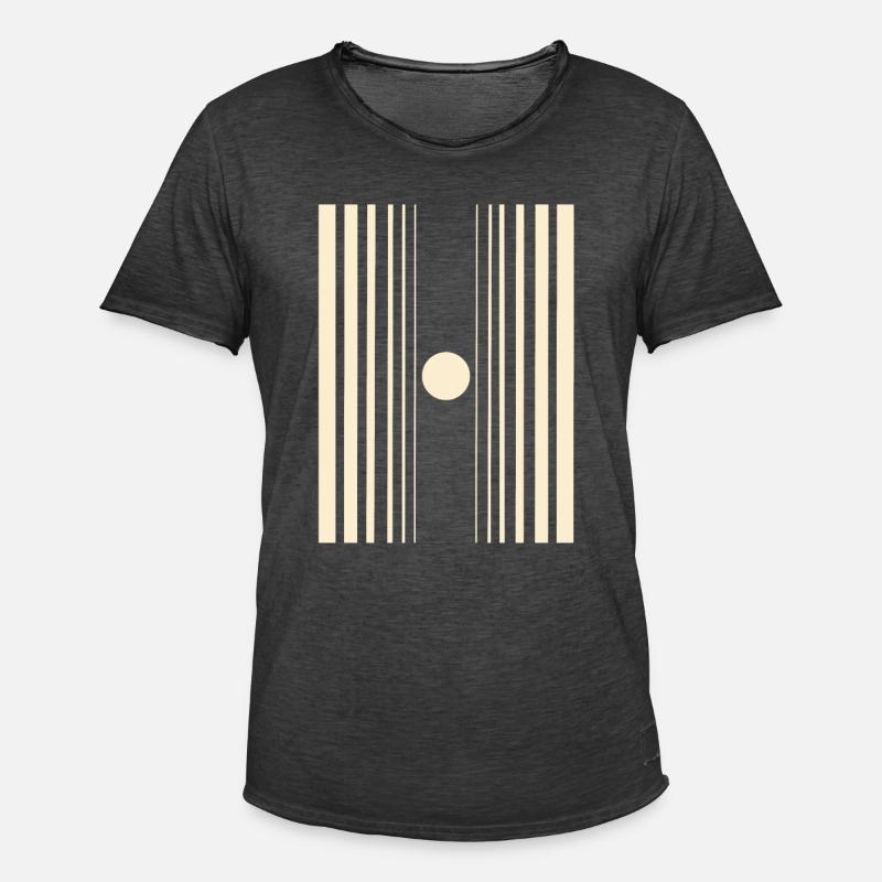 Effet doppler de conception Nerd - T-shirt vintage Homme - noir vintage