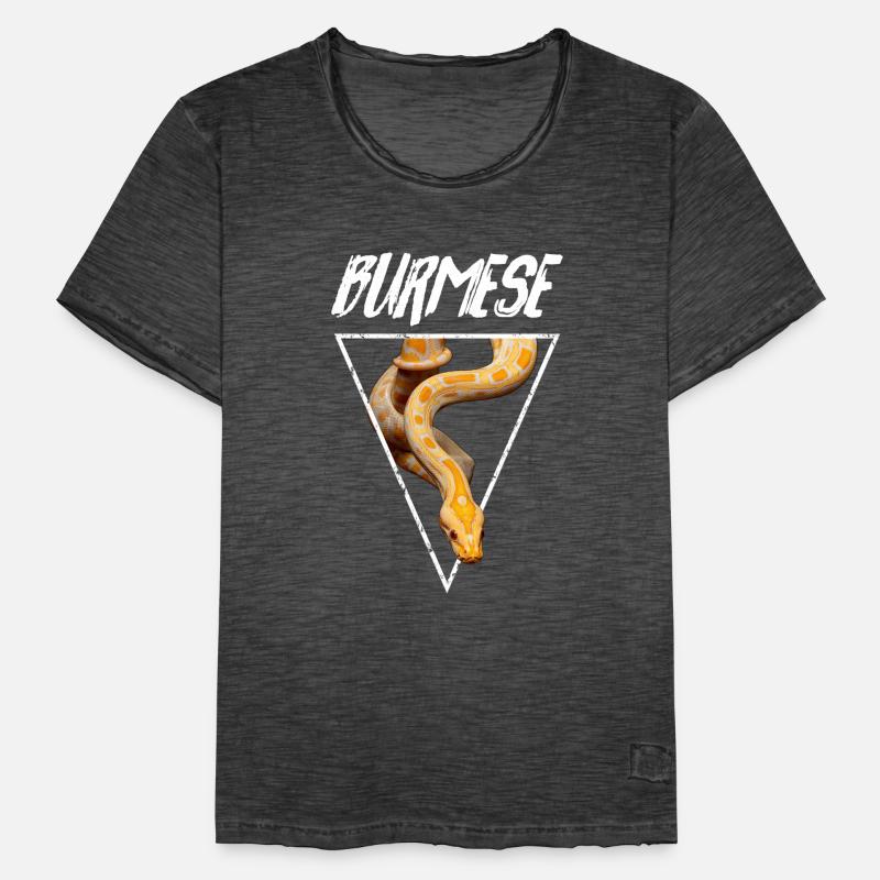 Propriétaire de serpent Python birman T-shirt vintage Homme