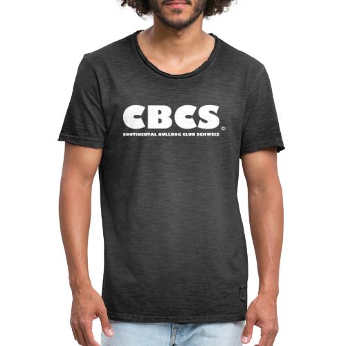 CBCS Wortmarke - Männer Vintage T-Shirt