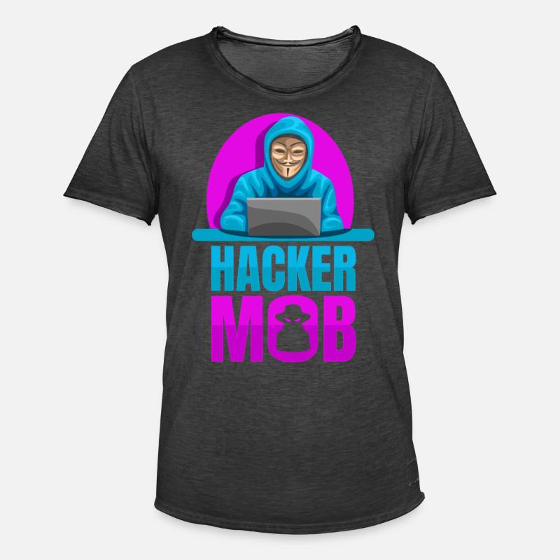 Programmierer Coder Software Entwickler - Männer Vintage T-Shirt - Vintage Schwarz