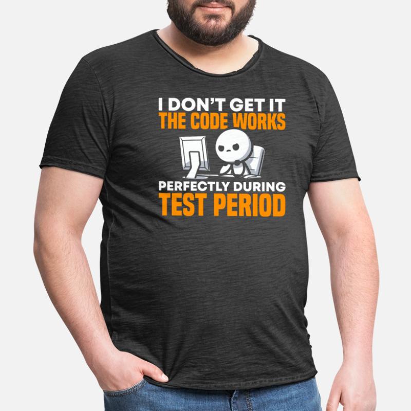 Programmeur informatique Programmation informatique T-shirt vintage Homme