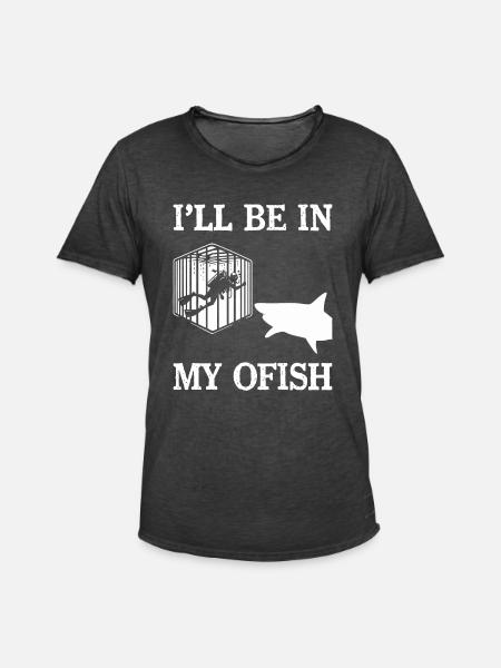 Marine biologist - Männer Vintage T-Shirt - Vintage Schwarz