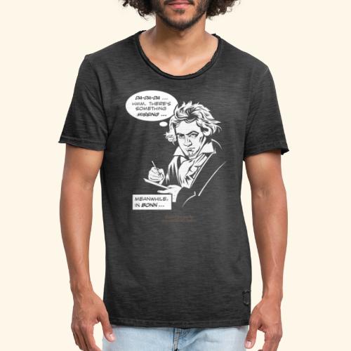 Beethoven beim Komponieren - Männer Vintage T-Shirt