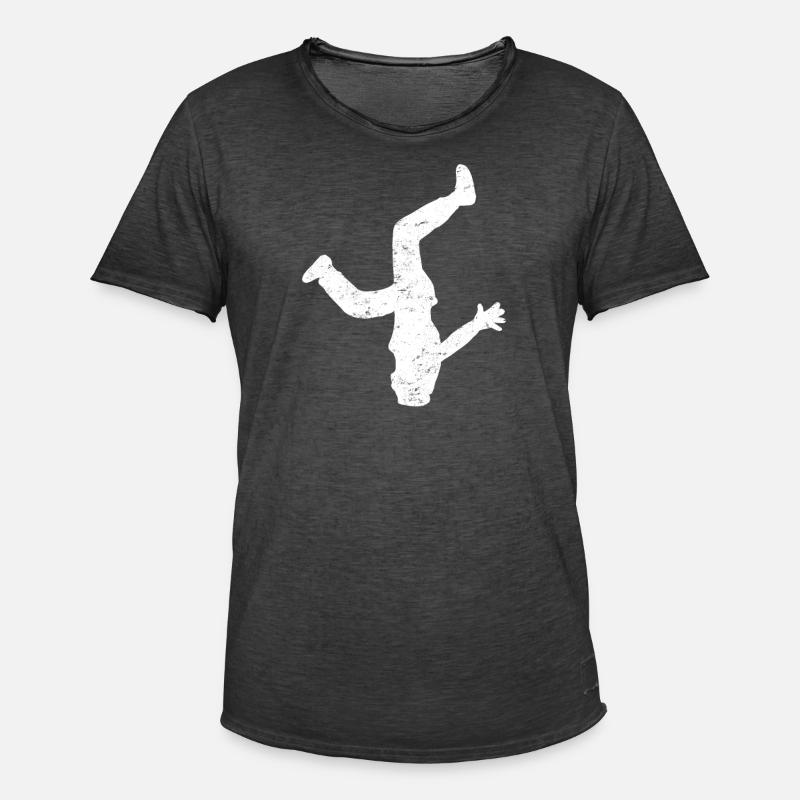 Break Dancing Breakdance Breakdance - Männer Vintage T-Shirt - Vintage Schwarz