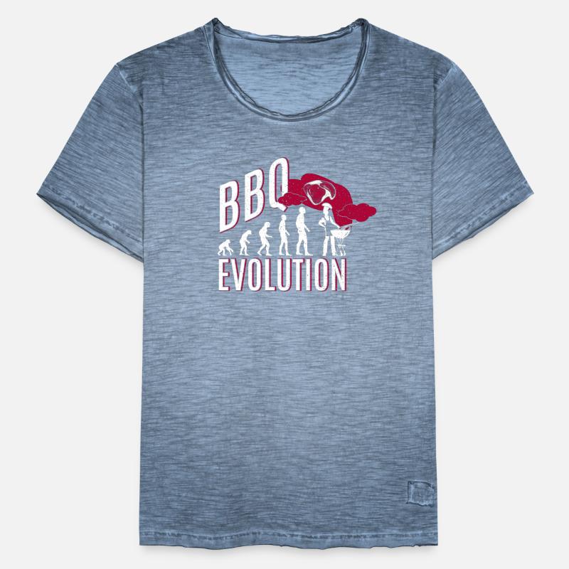 BBQ Evolution - BBQ Men's Vintage T-Shirt
