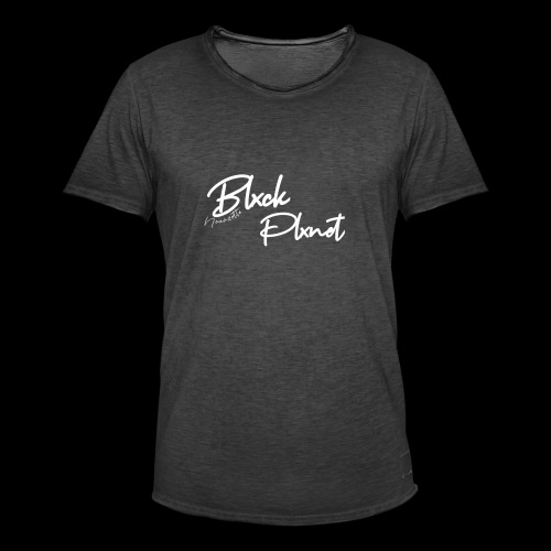 Blxck Plxnet - T-shirt vintage Homme