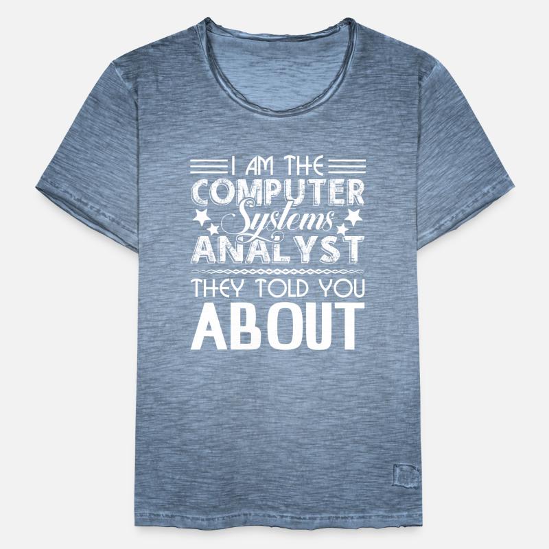 I Am The Computer Systems Analyst Men's Vintage T-Shirt