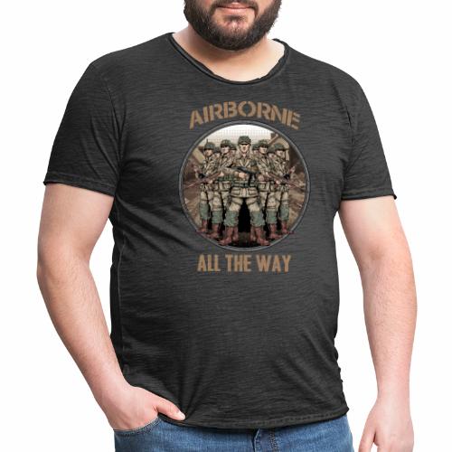 Airborne - Tout le chemin - T-shirt vintage Homme