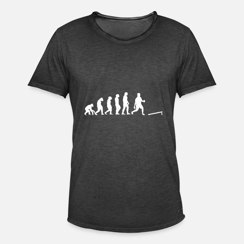 Cornhole evolution - Men's Vintage T-Shirt - washed black