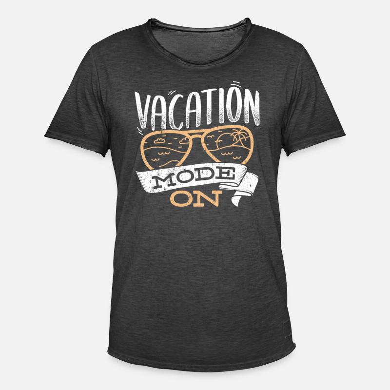 Spring Break Gateaway - Männer Vintage T-Shirt - Vintage Schwarz