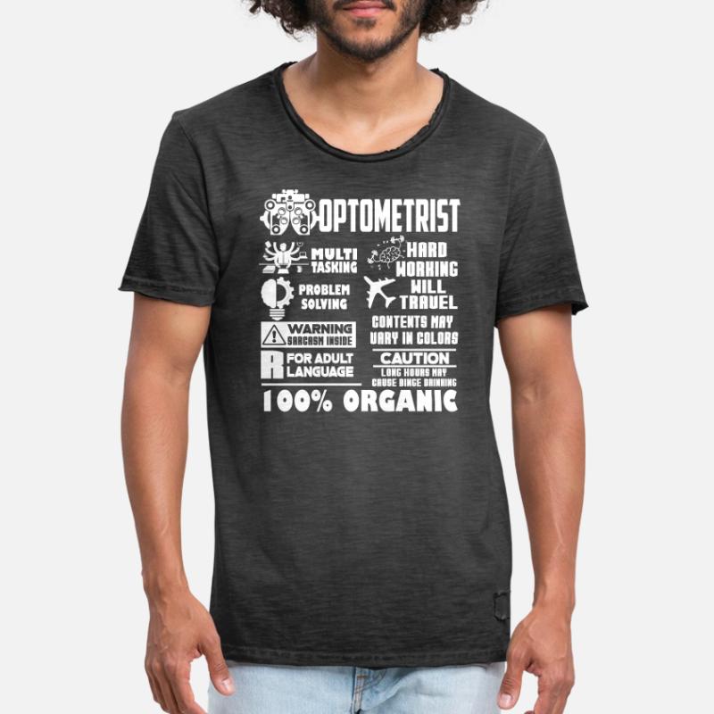 Optometrist Optometrist Solve Problems Men's Vintage T-Shirt