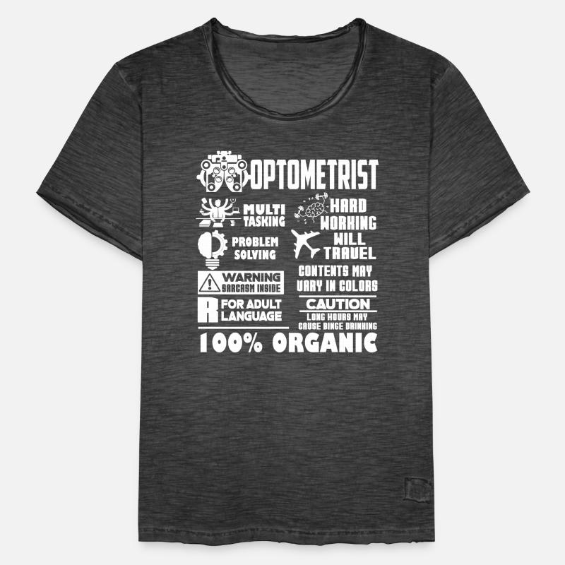 Optometrist Optometrist Solve Problems Men's Vintage T-Shirt