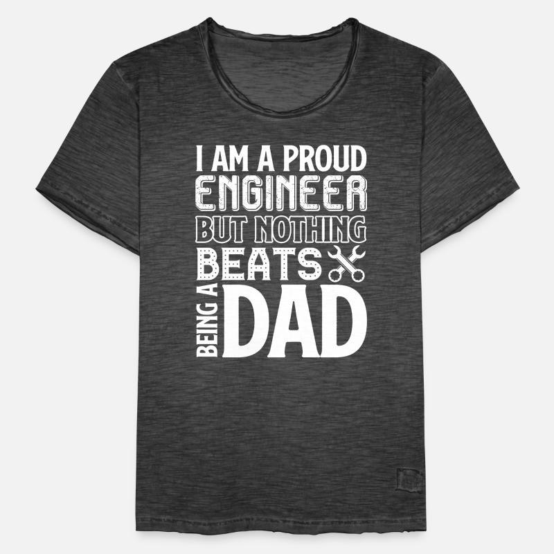 Engineer I Am A Proud Engineer Men's Vintage T-Shirt