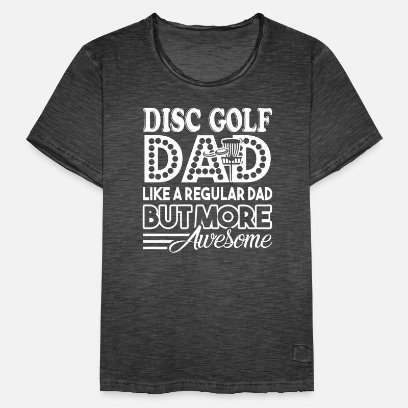 Disc Golf Awesome Disc Golf Dad Men's Vintage T-Shirt