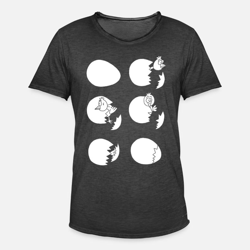 Die Welt entdecken oder nicht (weiß) - Männer Vintage T-Shirt - Vintage Schwarz