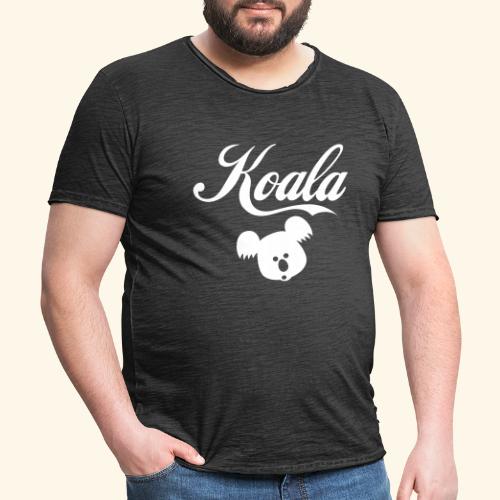 Koala Cartoon Kawaii Style - Männer Vintage T-Shirt