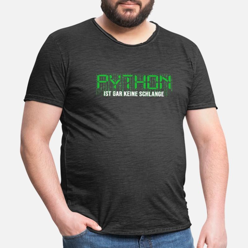 nerd coder server online nerd-life Programmierer Männer Vintage T-Shirt