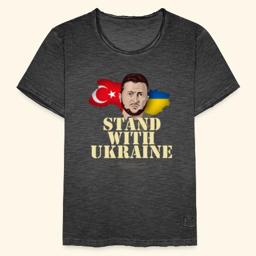 Ukraine Türkei Selenskyj - Männer Vintage T-Shirt