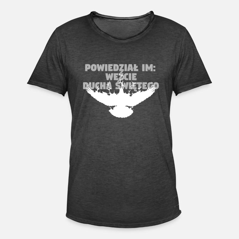 Receive Comforter - Polnisch - Männer Vintage T-Shirt - Vintage Schwarz