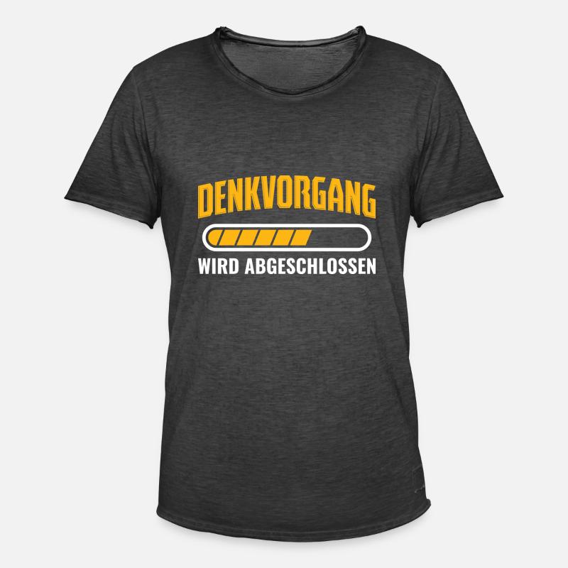 Informatik Informatiker Programmierer - Männer Vintage T-Shirt - Vintage Schwarz