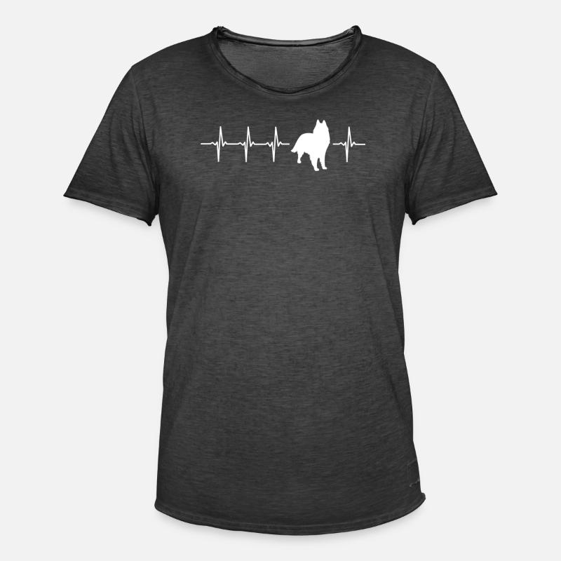 Lustige Groenendael Geschenk-Idee - Männer Vintage T-Shirt - Vintage Schwarz