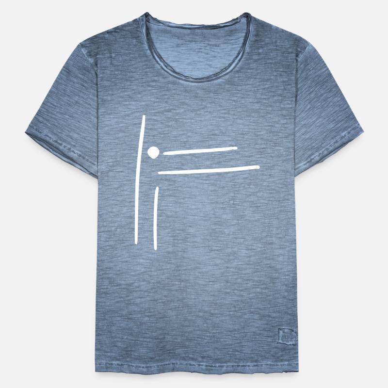 angular frame vector design Men's Vintage T-Shirt