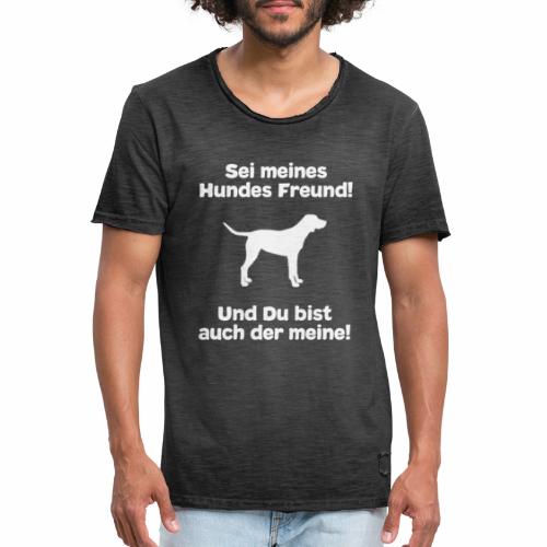 Schöner Hundespruch - Männer Vintage T-Shirt