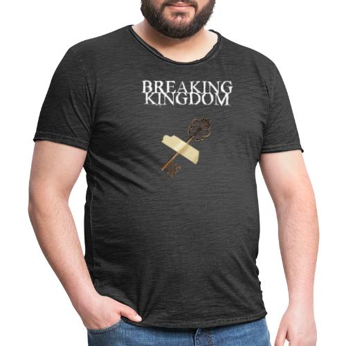 Breaking Kingdom schwarzes Design - Männer Vintage T-Shirt