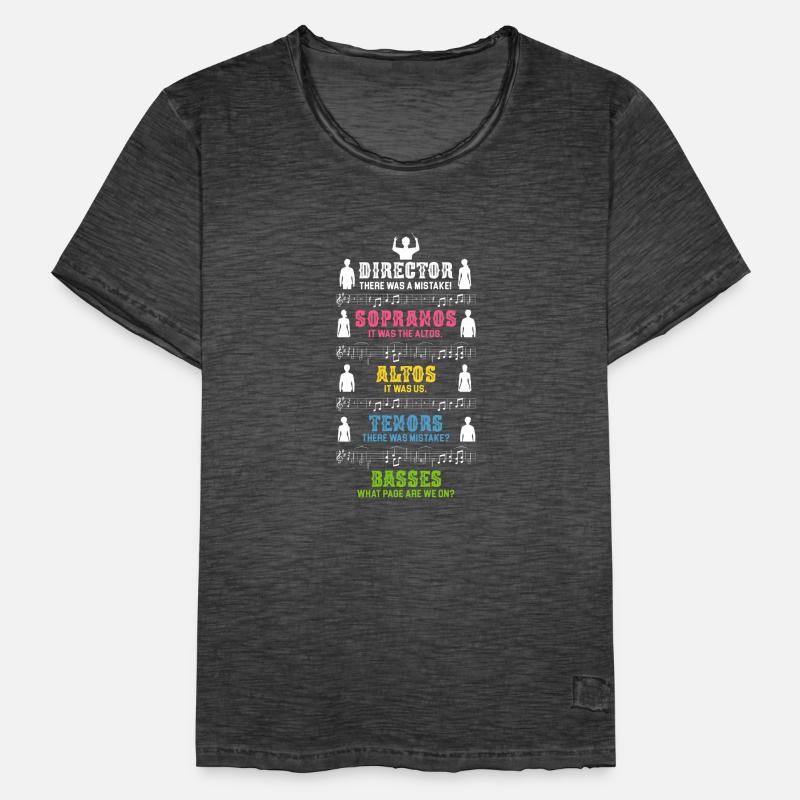 Dirigenten T-shirt oder auch für Chorleiter Männer Vintage T-Shirt