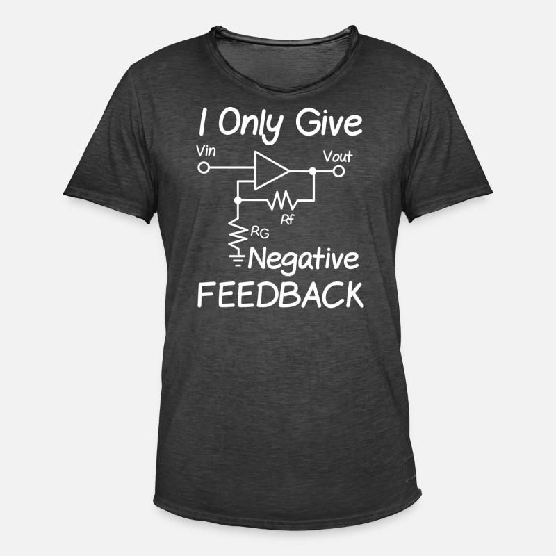 Electrical Engineering Engineer Computer Engineer - Men's Vintage T-Shirt - washed black