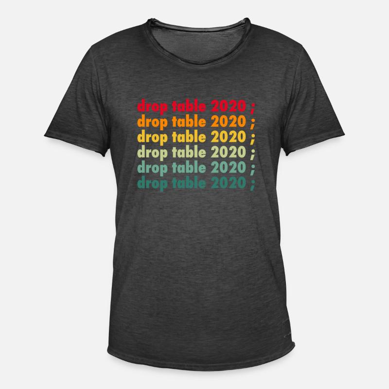 Funny Programmer Coder Coding Developer - Männer Vintage T-Shirt - Vintage Schwarz
