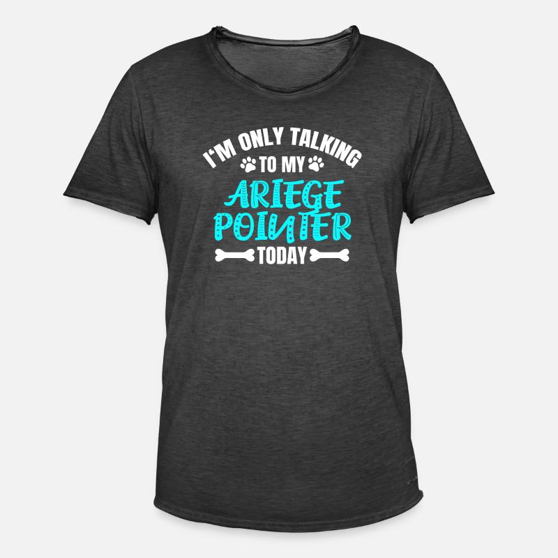 Ariege Pointer - Männer Vintage T-Shirt - Vintage Schwarz