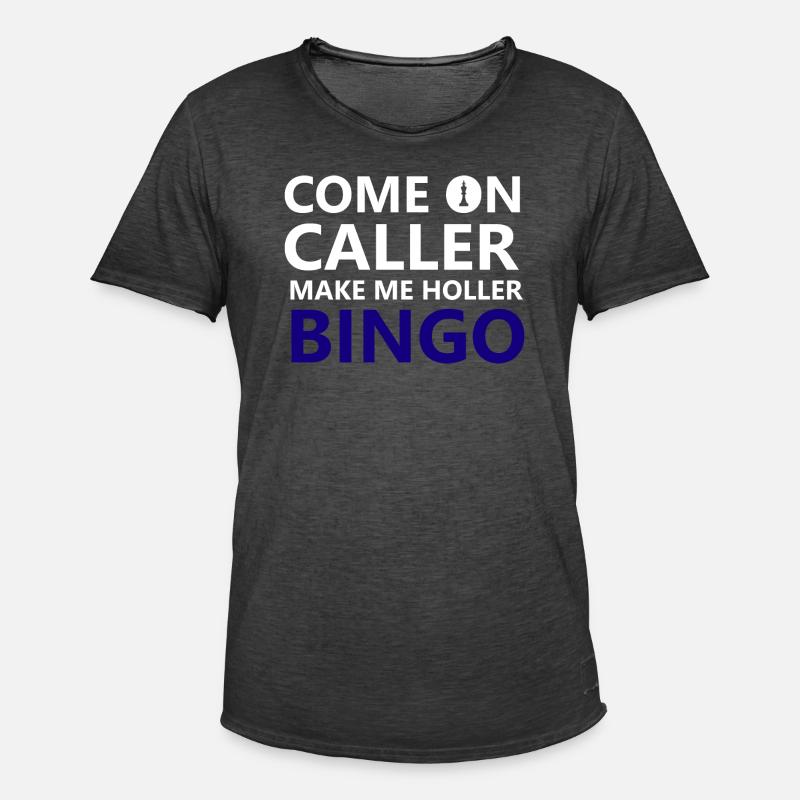 boardgame chess backgammon game night - Männer Vintage T-Shirt - Vintage Schwarz