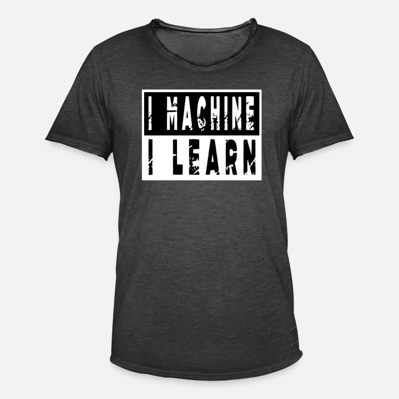funny sayings jokes fullstack developer - Men's Vintage T-Shirt - washed black