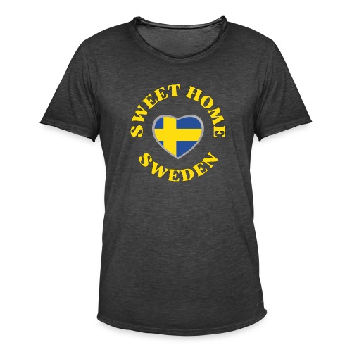 Sweet Home Sweden - Miesten vintage t-paita