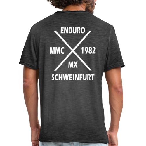 MMC X white - Männer Vintage T-Shirt